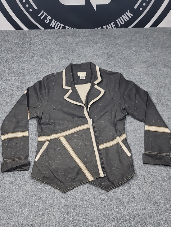 Neesha Jackets & Blazers - Womans Neesh By D.A.R. Geometric Jacket
